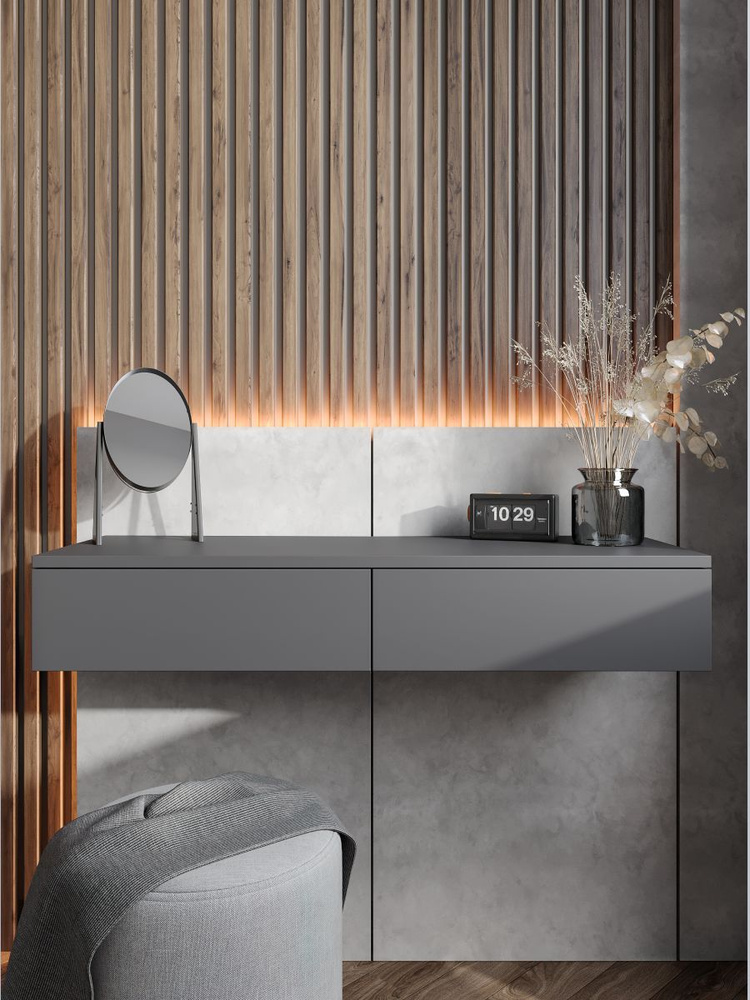 Тумба прикроватная Homent Тумбаприкроватная, 100x30x17 см - купить по ...