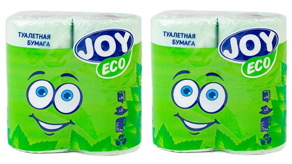 Joy Eco Туалетная бумага 4 шт #1