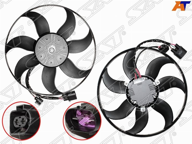 Вентилятор радиатора охлаждения для Фольксваген Джетта 5 2005-2011 ...