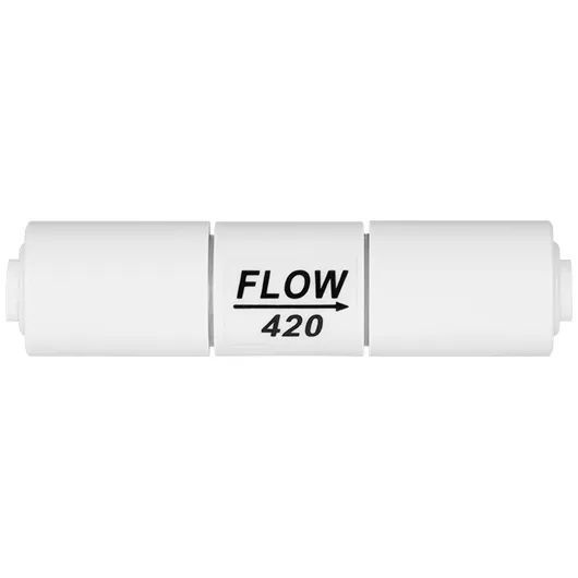 Ограничитель потока FLOW 420 (регулятор дренажа, рестриктор) 420 мл совместим со всеми системами (Гейзер #1