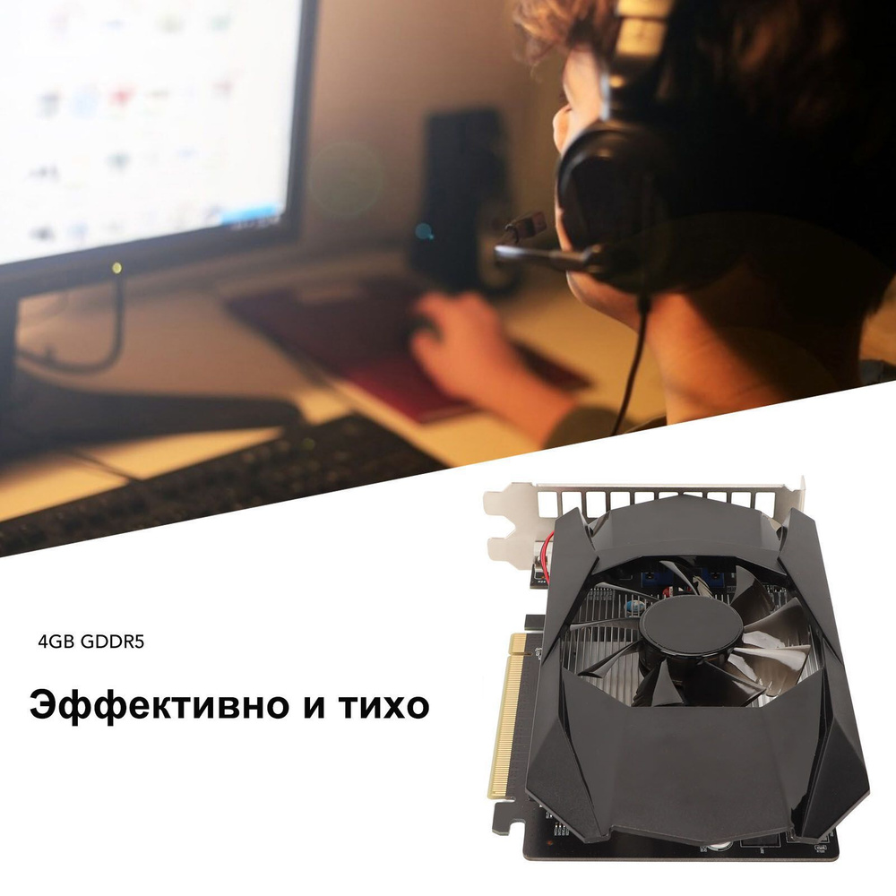 Видеокарта 4 ГБ (AMD-HD7670)