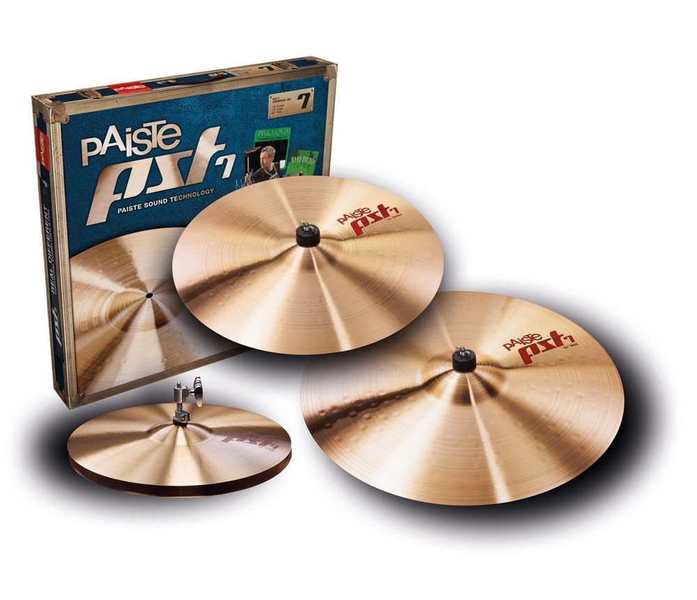 Набор ударных тарелок PAISTE PST 7 Universal Set 14''/16''/20'' #1