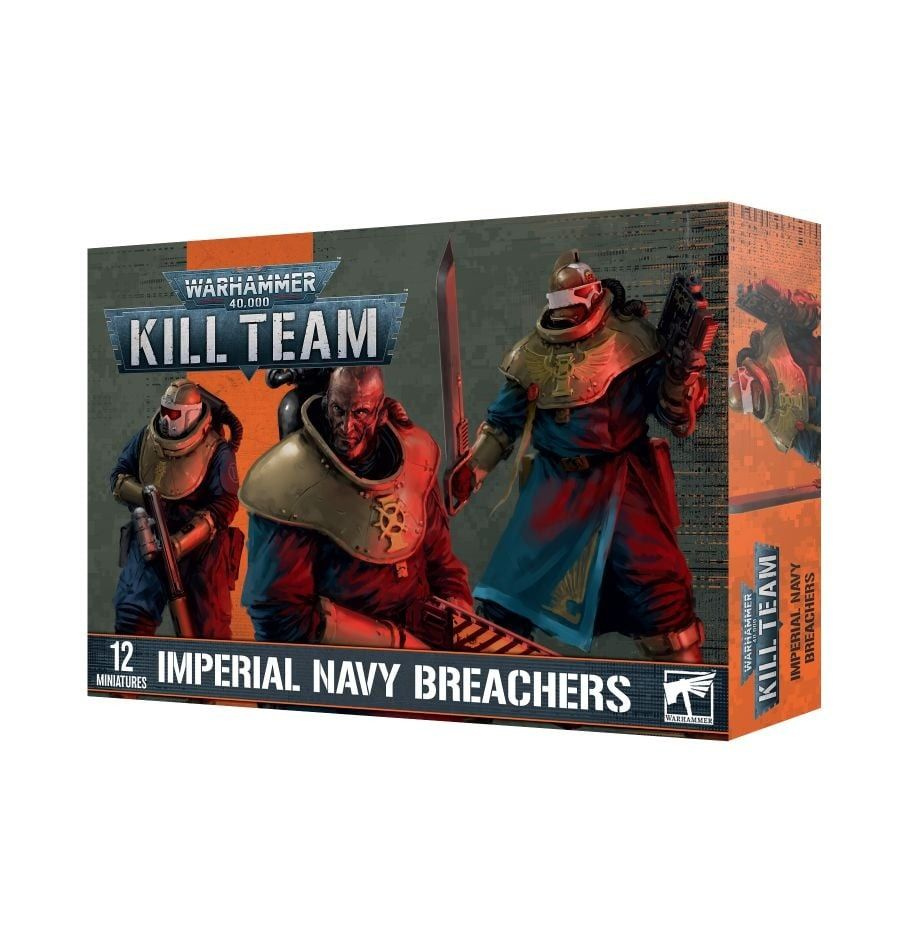 Миниатюры для настольной игры Games Workshop Warhammer 40000: Kill Team Imperial Navy Breachers 103-07 #1