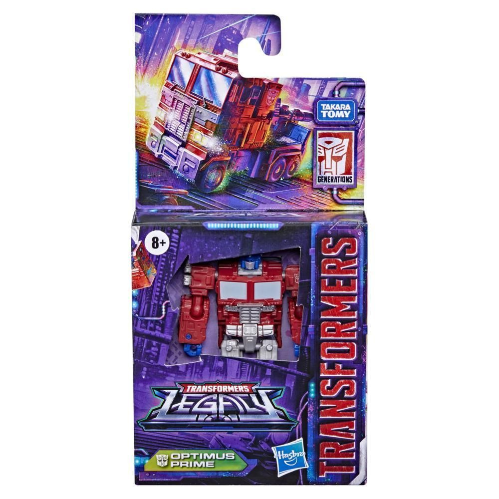 Трансформеры игрушки Hasbro Transformers Generations Legacy Core Class Optimus Prime (8.9cm) F3508  #1