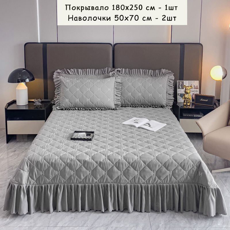 Покрывало с наволочками, Хлопок с размерами: 250 x 180 см  #1