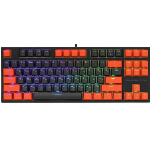 Клавиатура проводная ZET GAMING Dragon Slayer TKL ZG-S9-DS87GY-PBT
