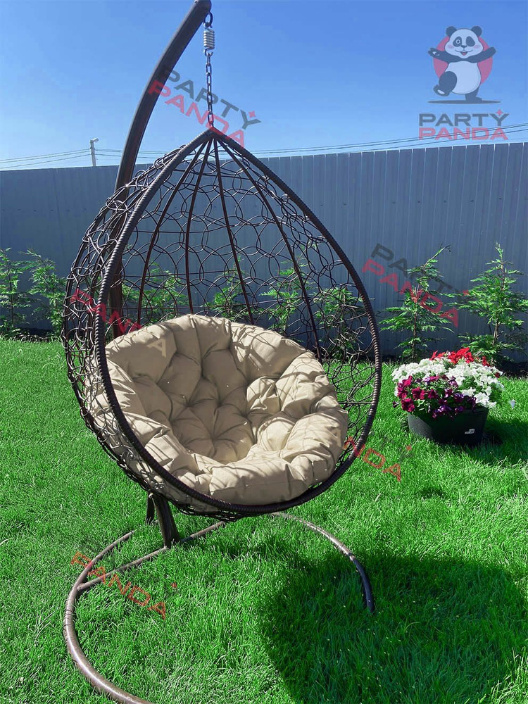 PARTYPANDA Подушка для качелей 50х40 см - купить с доставкой по ...