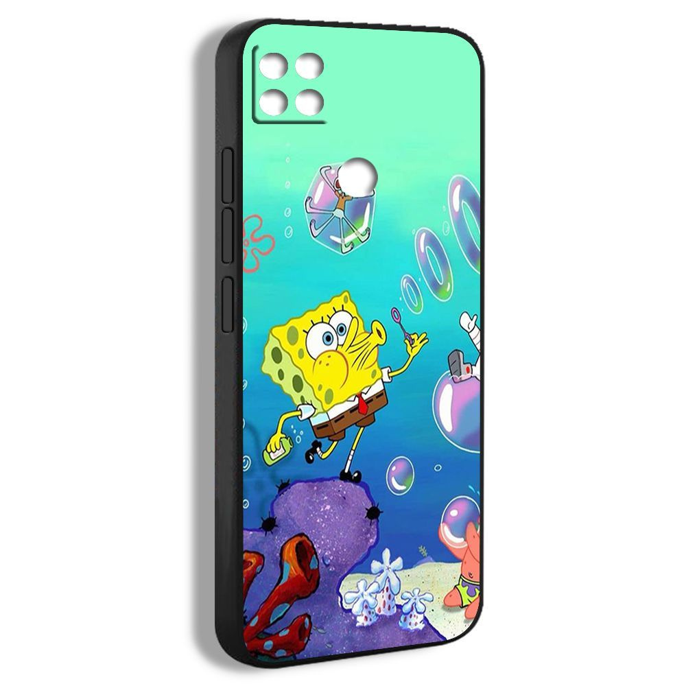 чехол для смартфона Подходит для Xiaomi Redmi 9C Губка Боб квадратные штаны  SpongeBob EDX68 - купить с доставкой по выгодным ценам в интернет-магазине  OZON (1177801444)