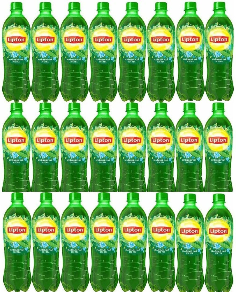 Липтон 0,5л. Зелёный 12шт. - 2 упаковки Холодный чай Lipton Ice Tea ...