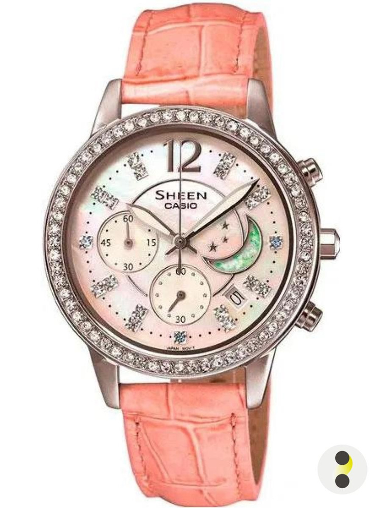 Женские часы Casio Sheen SHE-5018L-4A - купить с доставкой по выгодным ...