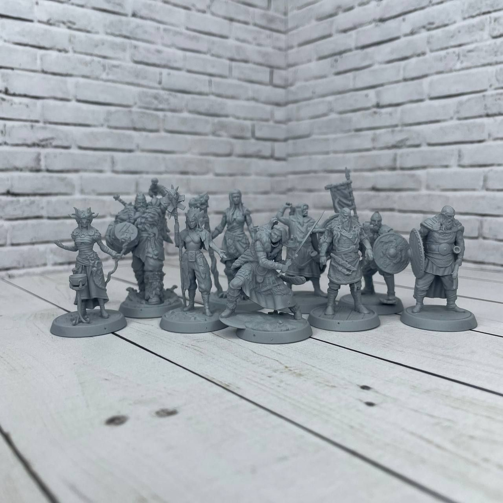 Набор миниатюр для настольных игр DnD, ДнД, Dungeons & Dragons ...