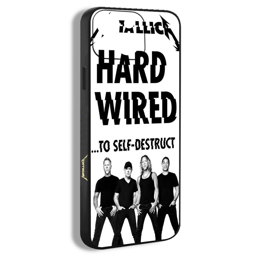 чехол для смартфона Подходит для iPhone 14 Группа Metallica музыка рок мода  рисунок MAF13 - купить с доставкой по выгодным ценам в интернет-магазине  OZON (1200018064)