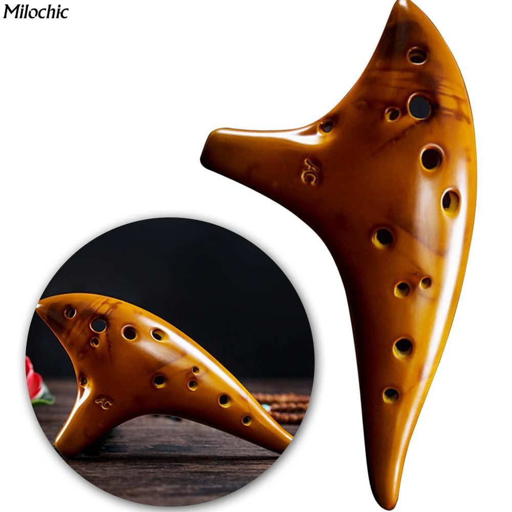 Окарина, 12 лунок, альт до - купить с доставкой по выгодным ценам в ...