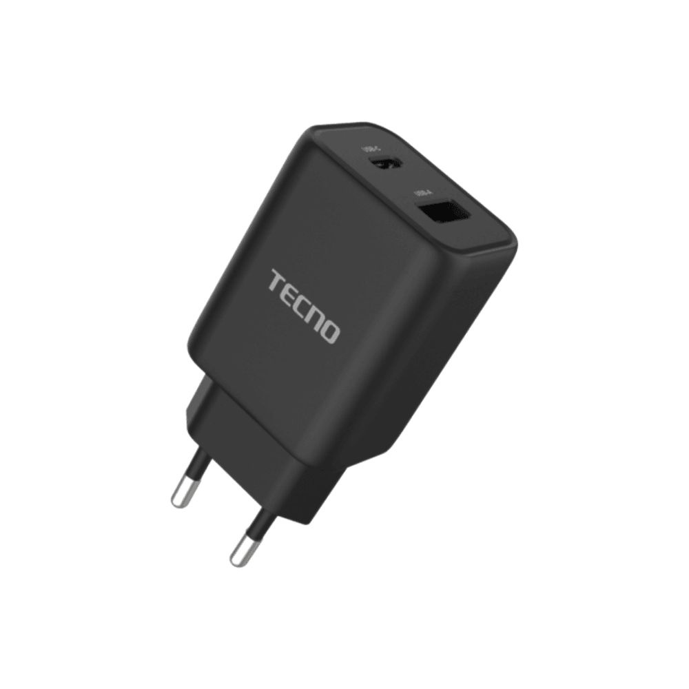 Сетевое зарядное устройство Tecno TCW-E30D, 33 Вт, USB 3.0 Type-A, USB  Type-C, Power Delivery, Quick Charge 3.0 - купить по выгодной цене в  интернет-магазине OZON (1215776025)