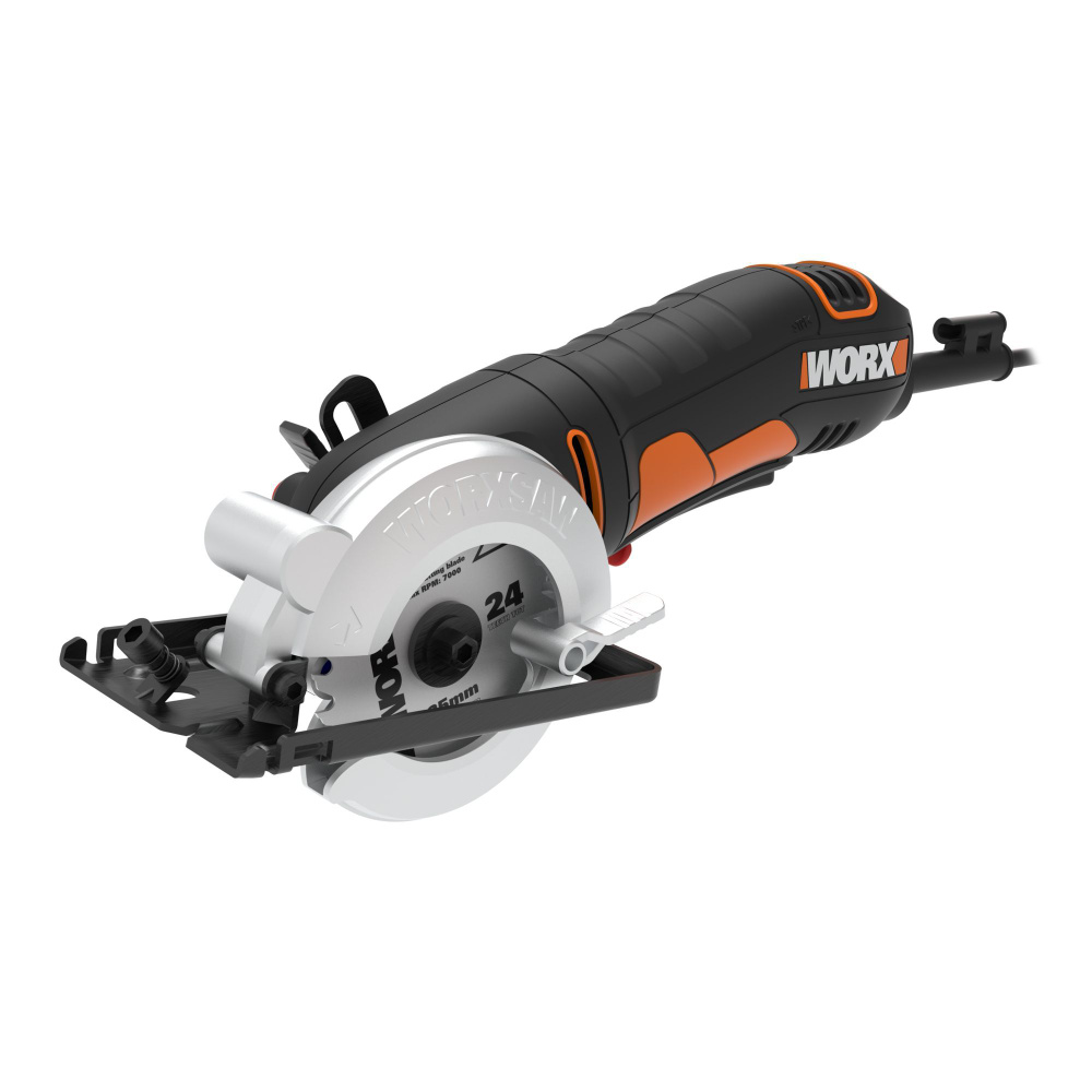 Дисковая погружная пила Worx WX423.1, 400 Вт, 85 мм, кейс - купить в ...