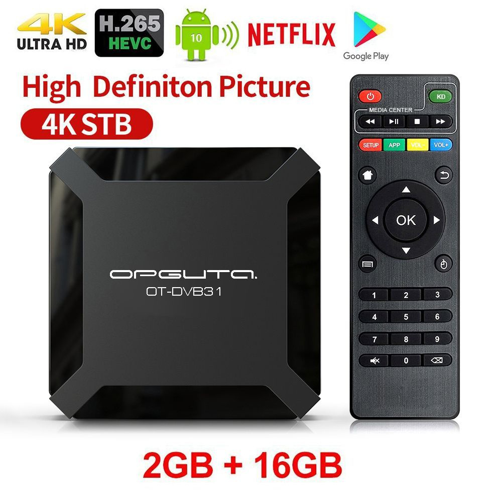 Медиа плеер Орбита OT-DVB31 (Allwinner H313, Android10.0, 2Гб, Flash 16ГБ,  Wi-Fi)