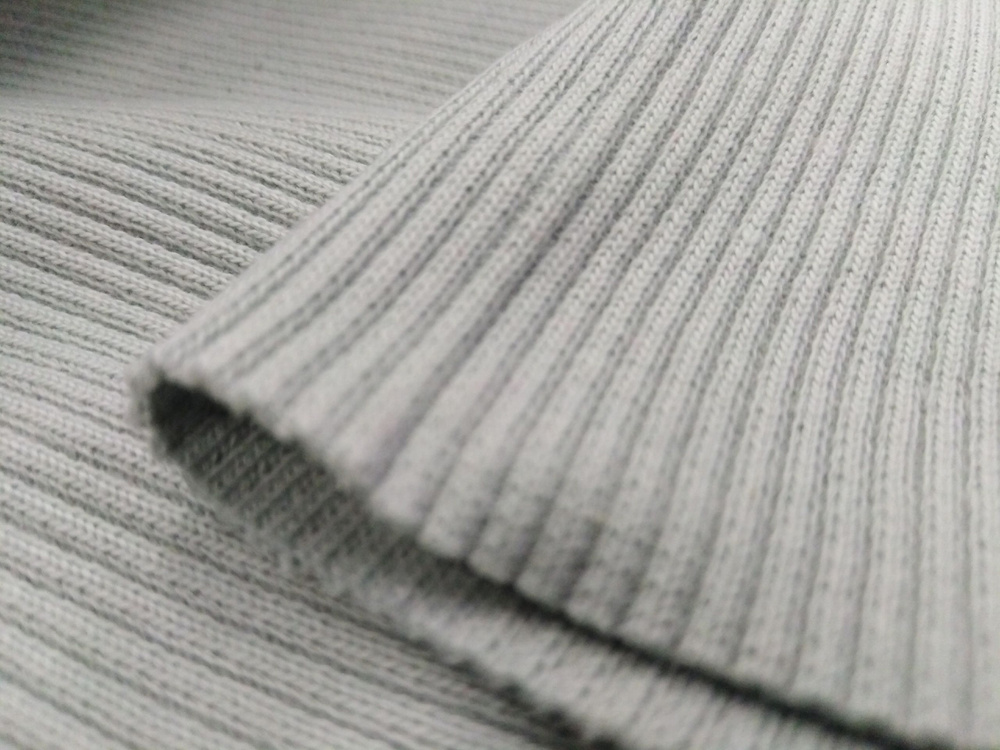 Ткань для подвяза, Кашкорсе, цвет серый, ширина 120 см (чулок ) отрез 30 см  #1