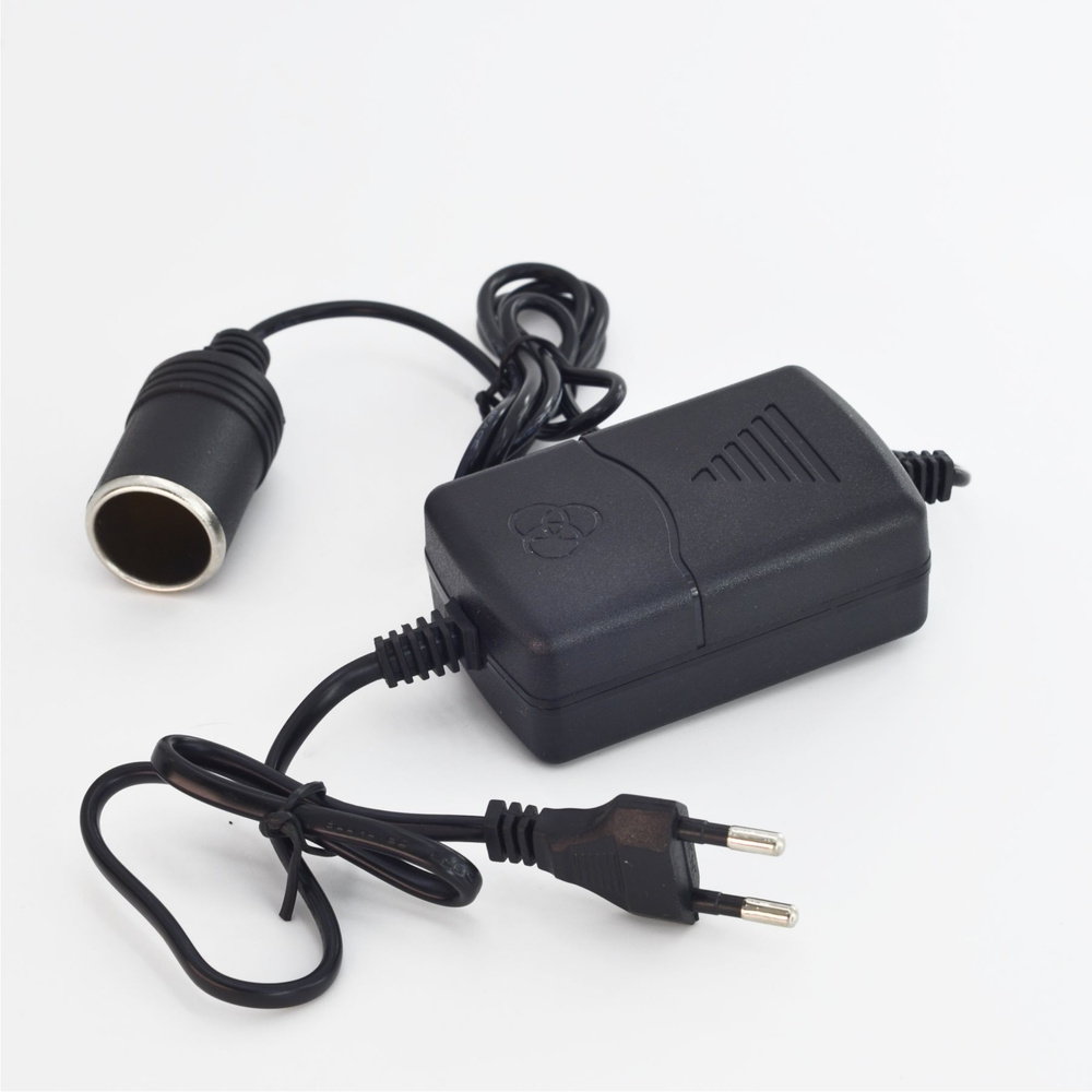 Адаптер сетевой с гнездом прикуривателя 220V-12V 2A для ...