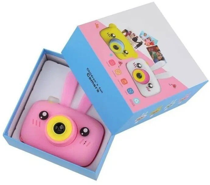 Детский цифровой фотоаппарат Children's fun Camera с селфи камерой ...
