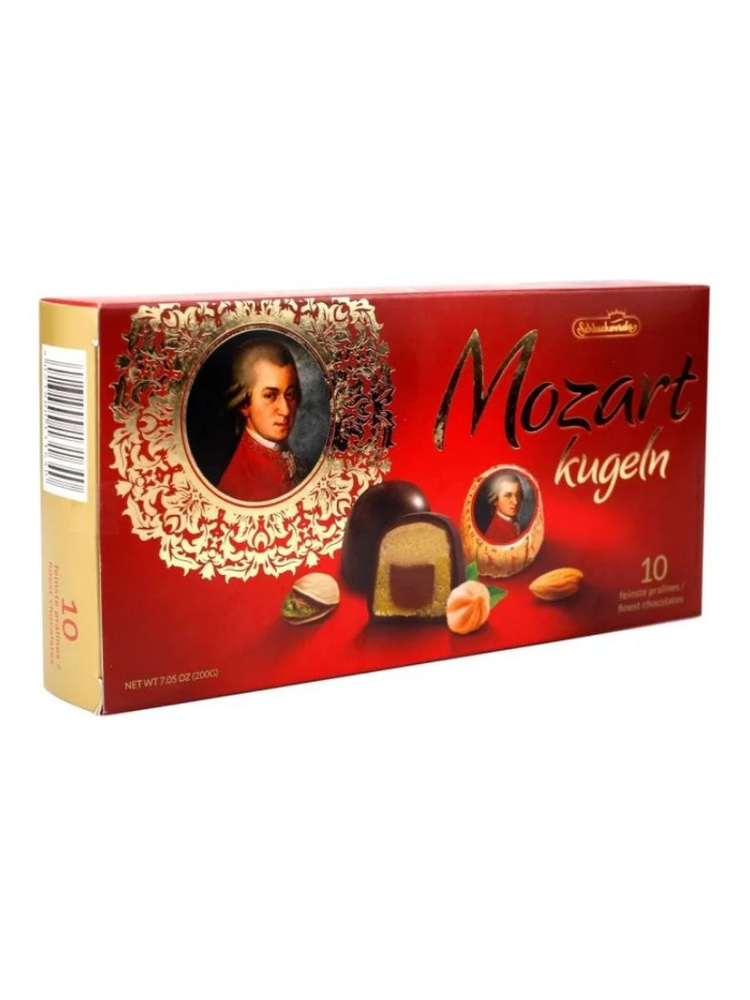 Шоколадные конфеты Schluckwerder Mozart Kugeln 200г - купить с ...