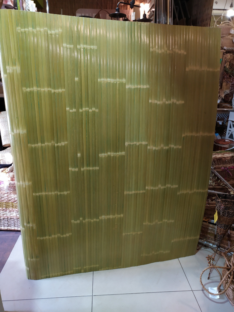 Бамбуковое полотно "Олива" лам. 17 мм, 1000*2750 мм. #1