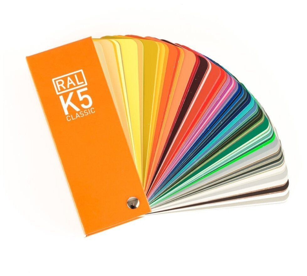 Купить RAL Каталог цветов RAL Classic K5, 215 цветов, полуматовый веер ...