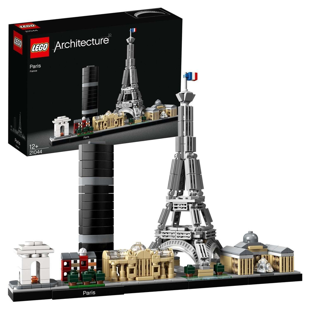 Конструктор LEGO Architecture Эйфелева башня, достопримечательности Парижа  21044