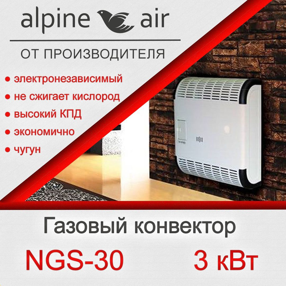 Конвектор alpine air. Газовый конвектор Alpine Air NGS 40f. Alpine Air NGS-20 конвектор газовый. Вес конвектора альпин Эйр.