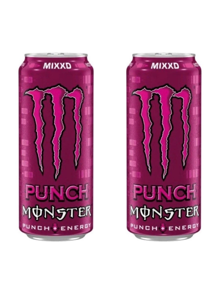 Напиток энергетический Monster MIXXD Punch 500мл х 2шт - купить с ...