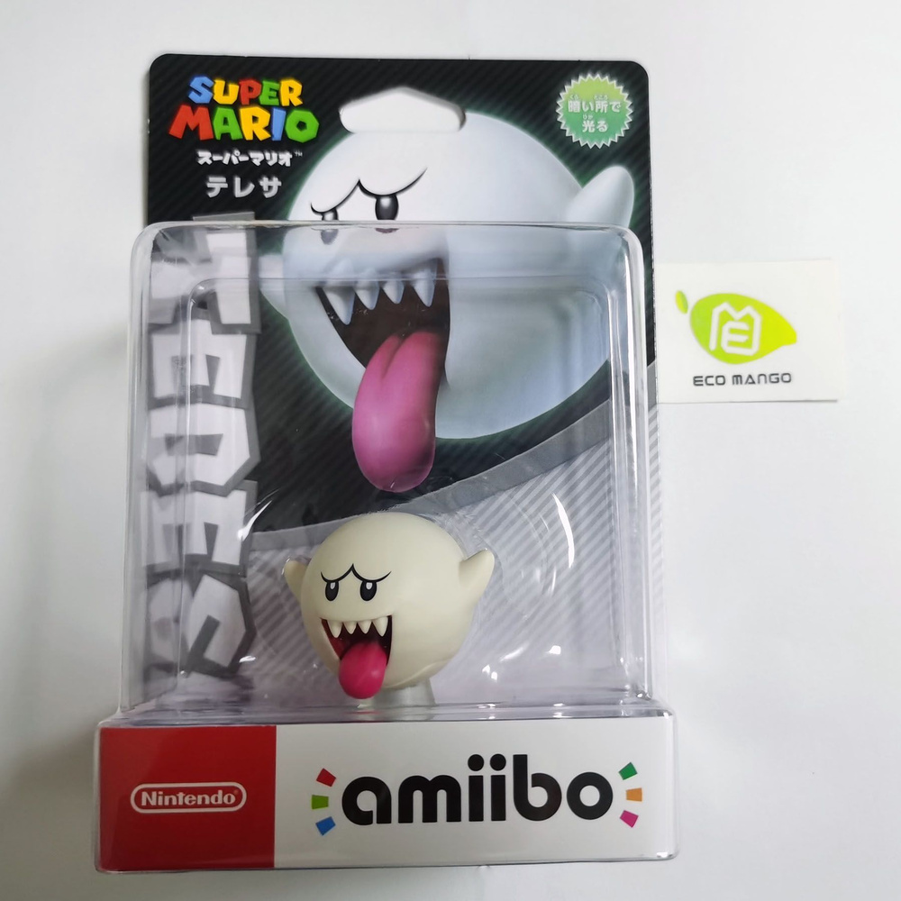 Фигурка Nintendo amiibo Boo, светится в темноте, серия Super Mario ...