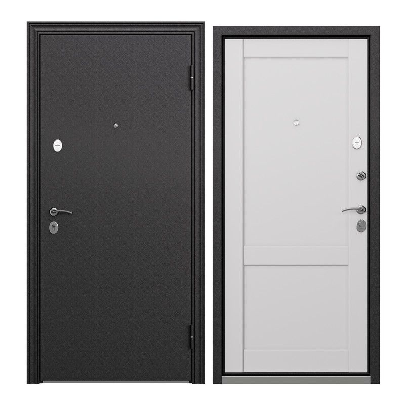 Дверь входная Torex для квартиры металлическая Flat-L 950х2050, открывание вправо, тепло-шумоизоляция, #1