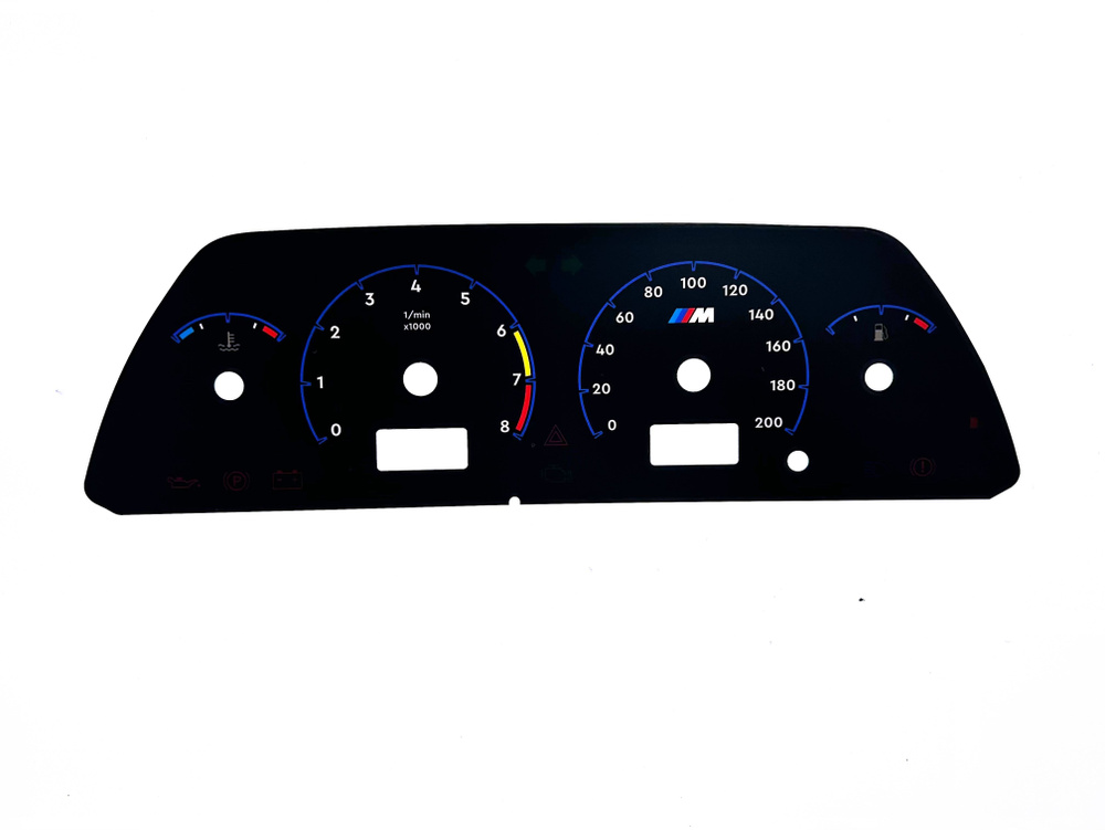 Накладка(шкала)комбинации (щитка) панели приборов ВАЗ/LADA 2110/2112 ...