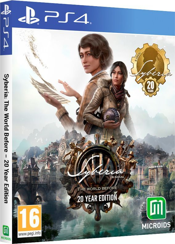 Игра Syberia: The World Before. 20 Year Edition (PlayStation 4, Русская версия) #1