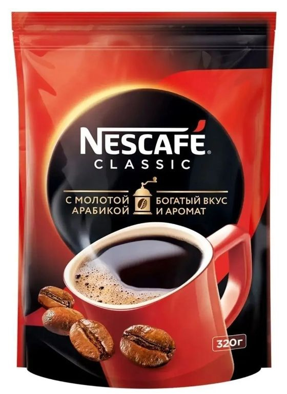 Кофе растворимый NESCAFÉ Гранулированный 320г. 1шт. #1