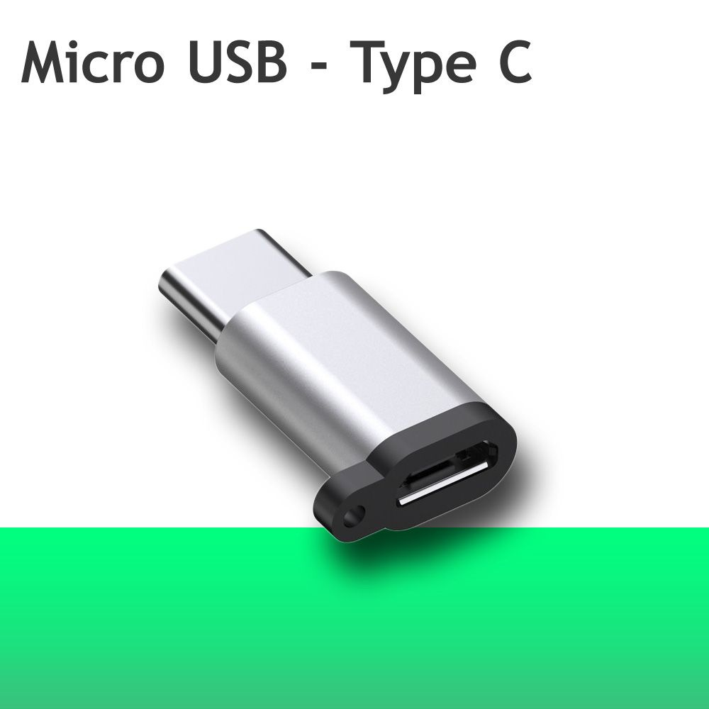 Переходник Микро USB на Type C / Адаптер Micro USB Type C переходник .