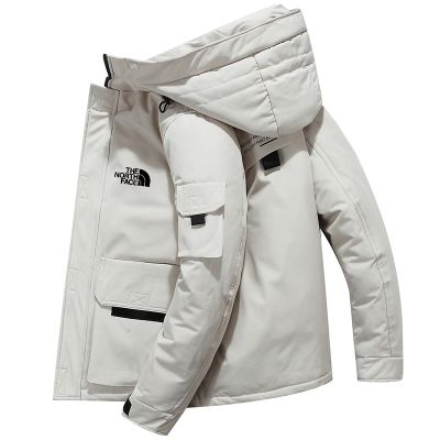 North face deals white parka