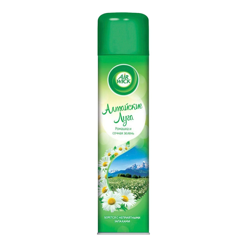 Освежитель воздуха Air Wick аэрозоль Алтайские луга Ромашка и сочная ...