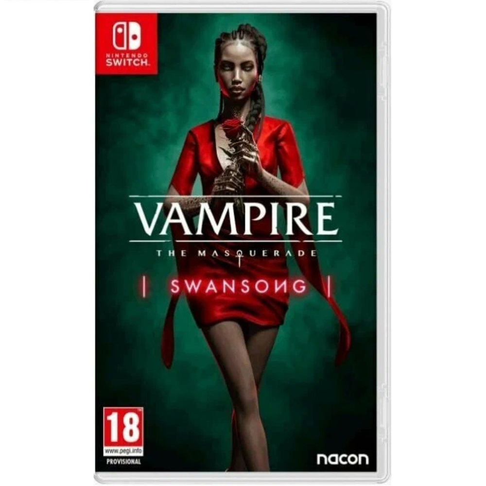 Игра Vampire The Masquerade Swansong Nintendo Switch, русские субтитры