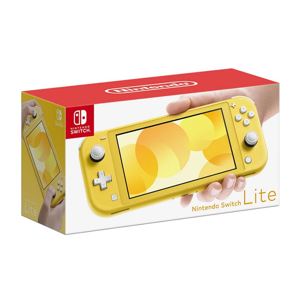 Игровая приставка Nintendo Switch Lite (Yellow) JAP - купить с доставкой по  выгодным ценам в интернет-магазине OZON (822733427)