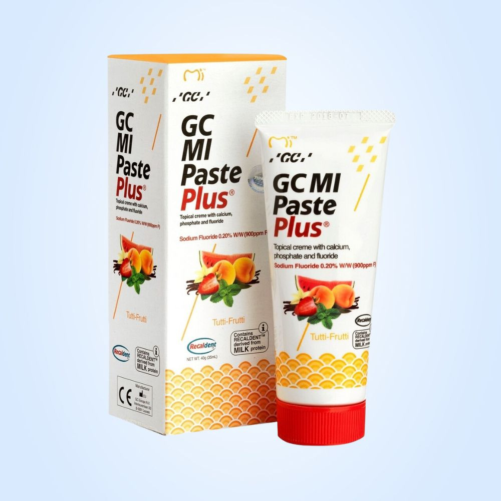 Крем GC MI Paste Plus c фтором, для реминерализации и снижения ...