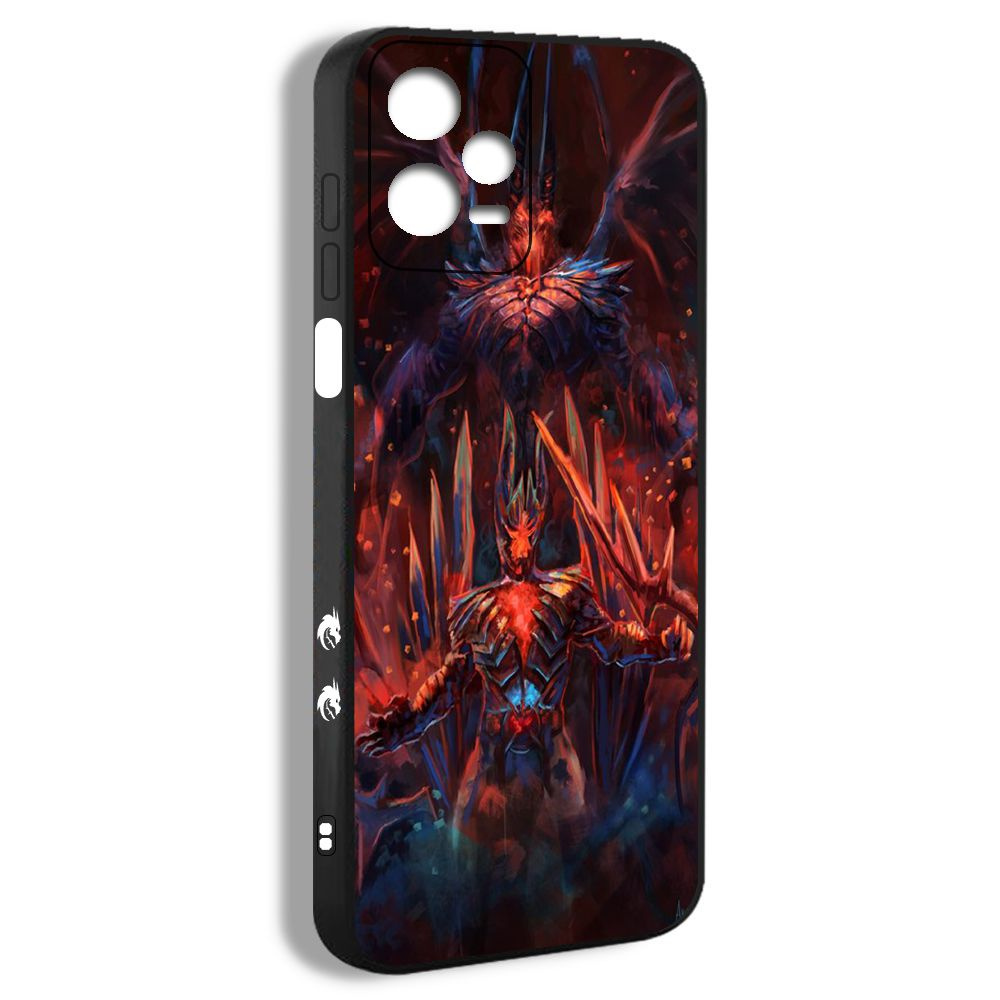 чехол Подходит для Xiaomi Redmi Note 12 Pro 5G Терроблейд дота 2 кровь  дракона Terrorblade doto2 IOI14 - купить с доставкой по выгодным ценам в  интернет-магазине OZON (1281623986)