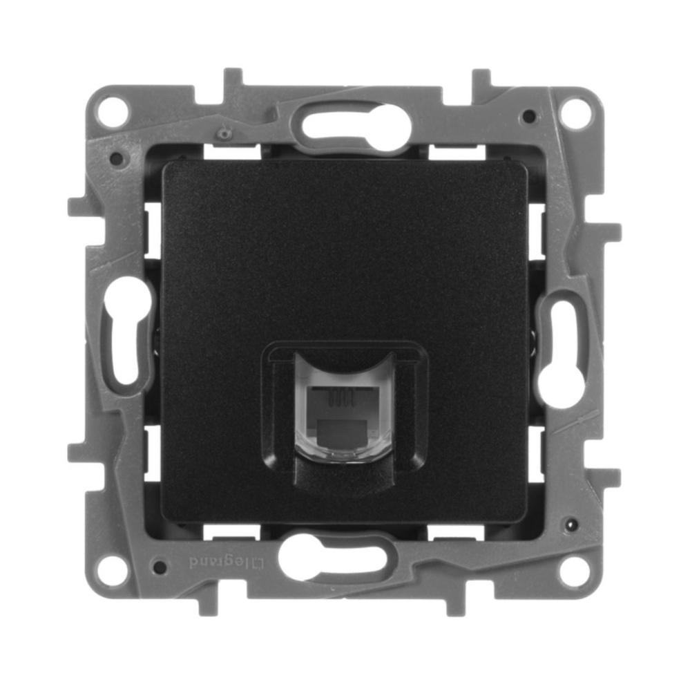 Legrand Etika Антрацит Розетка тел. (RJ11) - купить по низкой цене в ...