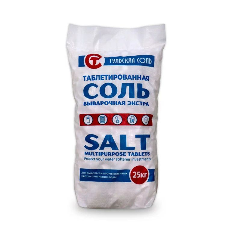 Таблетированная соль Тульская соль Экстра, 25 кг #1