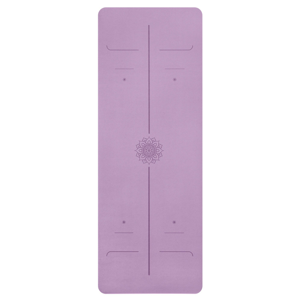 Розовый ремень-стяжка для йога коврика