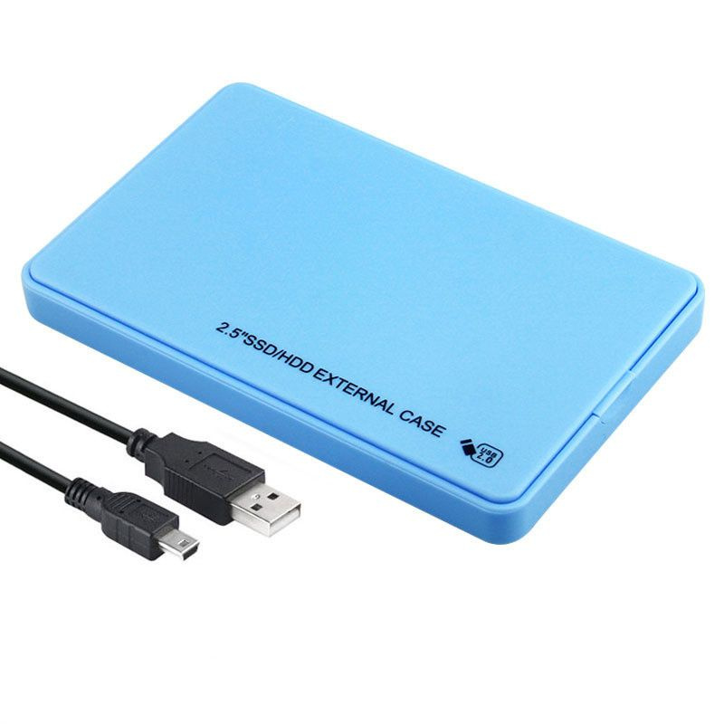 Бокс для внешнего жесткого диска 2.5" SATA HDD/SSD, корпус для внешнего ...
