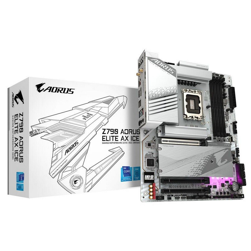 Материнская плата Gigabyte Z790 AORUS ELITE AX ICE купить по низкой ...