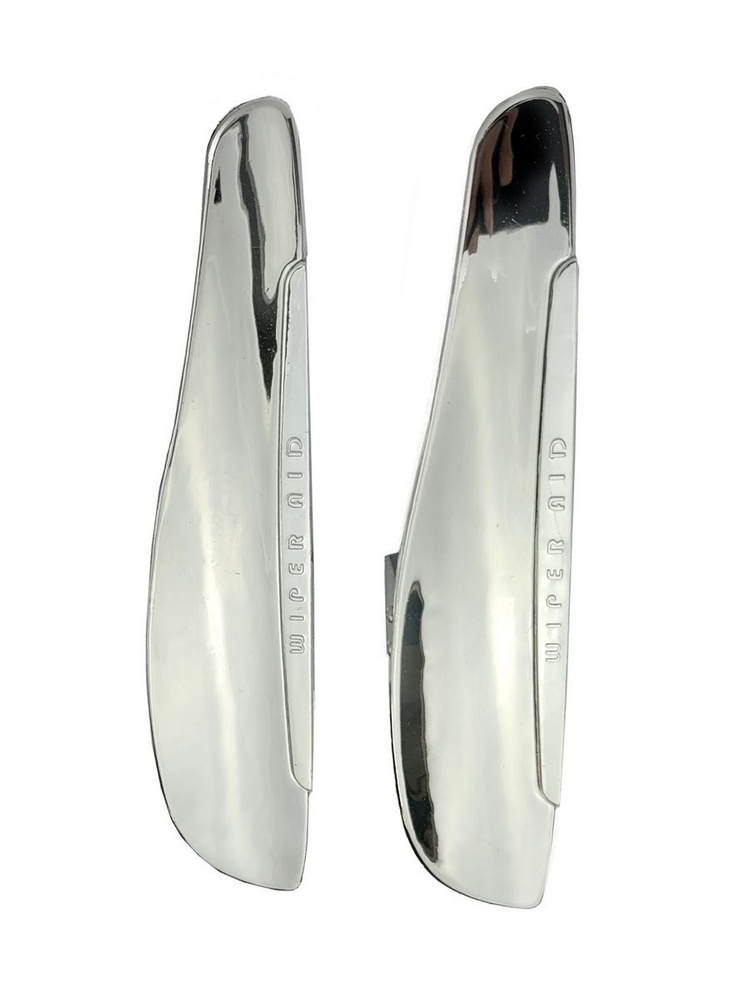 Спойлер воздушный на дворники авто 2 шт. хром купить по низкой цене в ...