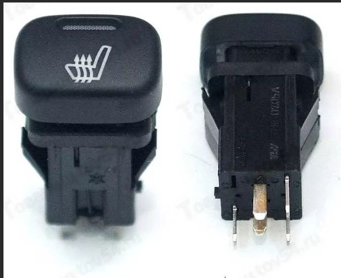 Кнопка включения подогрева сидений для ГАЗель 3302, ВАЗ - купить по ...