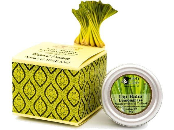 Бальзам для губ HerbCare Lip Balm: Lemongrass #1