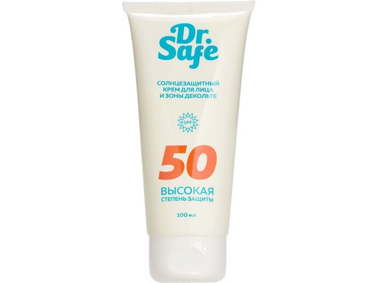 Солнцезащитный крем для лица SPF50 DR.SAFE Sunscreen - купить с ...